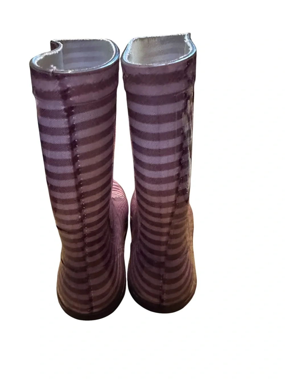 UGGs Purple Striped Girls' Rain Boots size 2